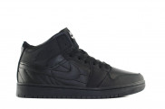 Кроссовки Nike Air Jordan black с мехом