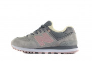 Кроссовки New-Balance 574 черный/белый/красный