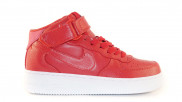 КРОССОВКИ NIKE AIR FORCE 1 MID RED/WHITE 07 ЖЕНСКИЕ
